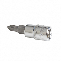 Насадка ER-93301 1/4" DR позидрайв PZ1 ЭВРИКА 1/240